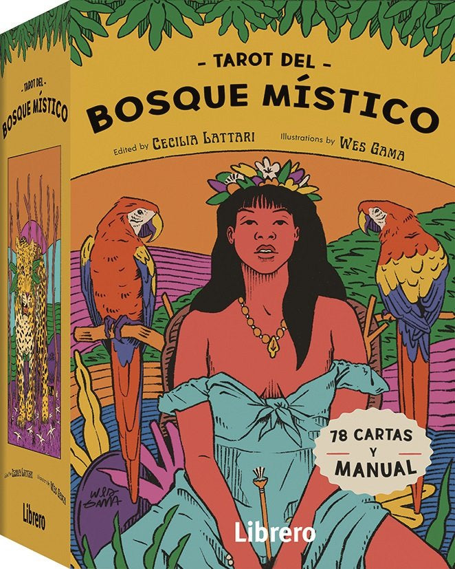 TAROT DEL BOSQUE MISTICO | portada del libro