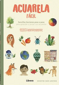 ACUARELA FACIL, de KRISTIN VAN LEUVEN | portada del libro