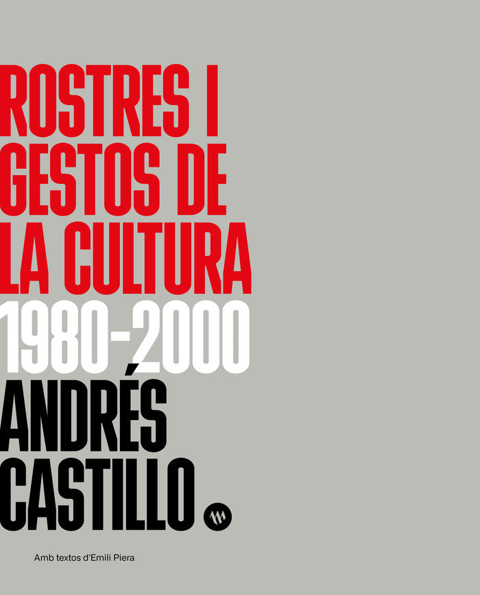 Rostres i gestos de la cultura: 1980-2000 | portada del libro