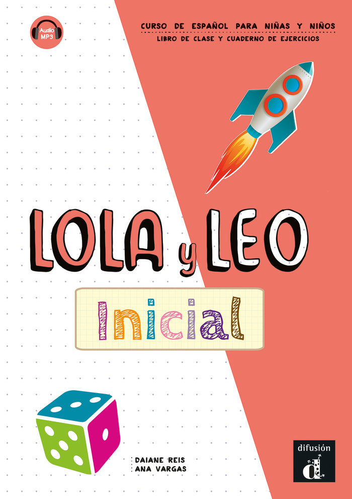 LOLA Y LEO INICIAL. LIBRO + CUADERNO, de DIFUSION, EQUIPO | portada del libro