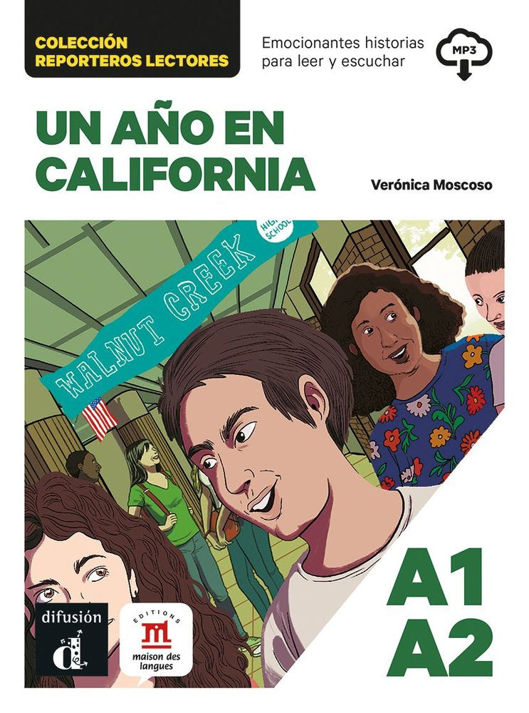 COLECCION REPORTEROS LECTORES. UN AÑO EN CALIFORNIA, de XXX, XXX | portada del libro