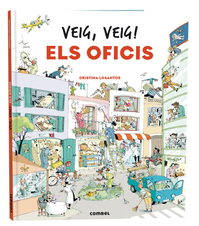 VEIG VEIG ELS OFICIS, de CRISTINA LOSANTOS | portada del libro
