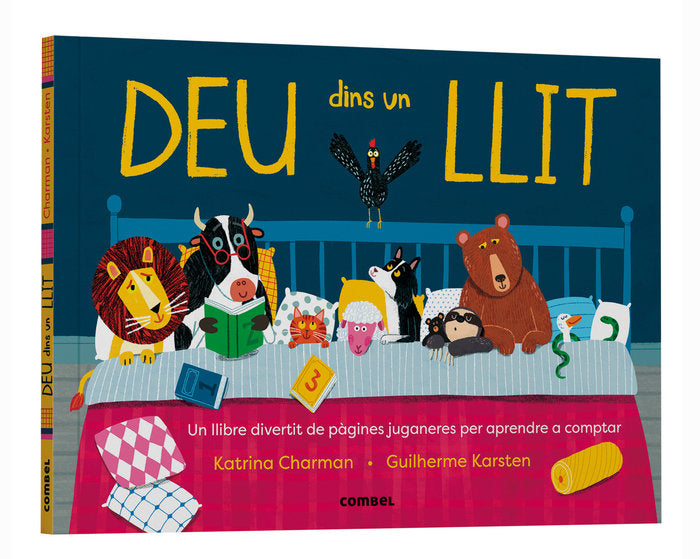 DEU DINS UN LLIT, de CHARMAN, KATRINA | portada del libro