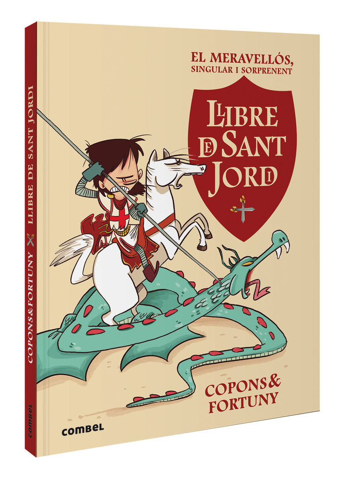 EL MERAVELLOS SINGULAR I SORPRENENT LLIBRE DE SANT JORDI, de COPONS RAMON, JAUME | portada del libro