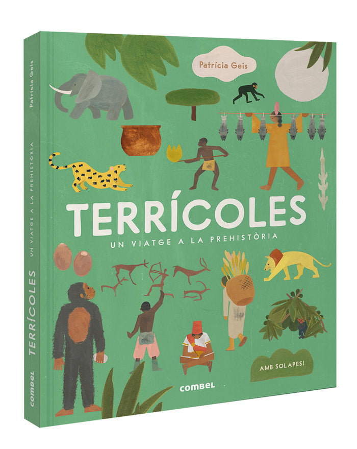 TERRICOLES UN VIATGE A LA PREHISTORIA, de GEIS CONTI, PATRICIA | portada del libro