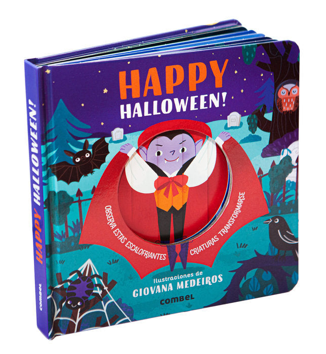 HAPPY HALLOWEEN OBSERVA ESTAS ESCALOFRIANTES CRIATURAS TRANS, de STONE, HARRIET | portada del libro