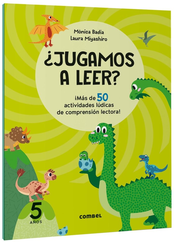 JUGAMOS A LEER MAS 50 ACTIVIDADES LUDICAS COMPRENSION 5 AÑO | portada del libro