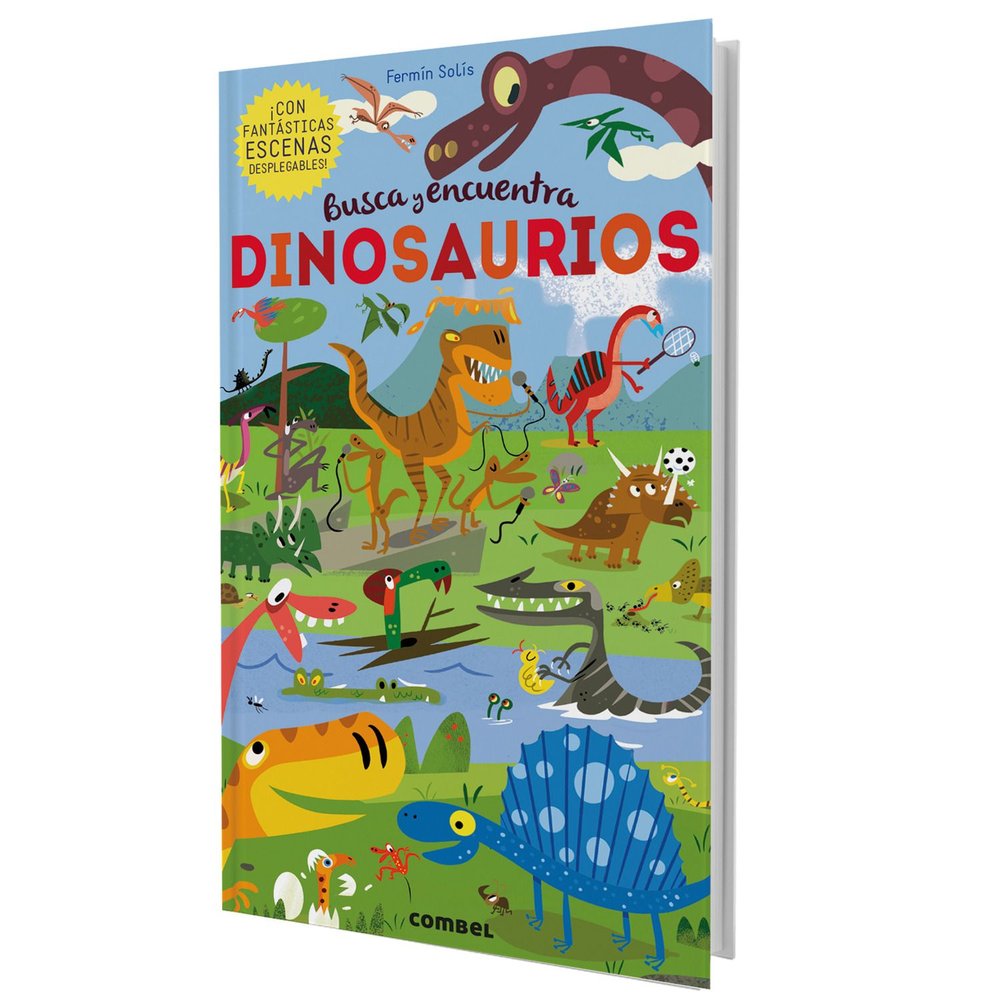 BUSCA Y ENCUENTRA. DINOSAURIOS | portada del libro