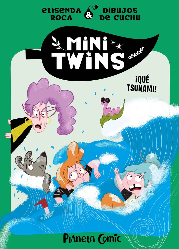 MINITWINS Nº 03. ¡QUE TSUNAMI!, de ROCA PALET, ELISENDA | portada del libro