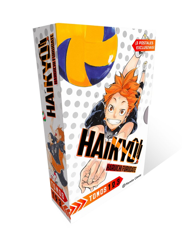 SHONEN STARTER SET HAIKYU!! Nº 1+2+3, de FURUDATE, HARUICHI | portada del libro
