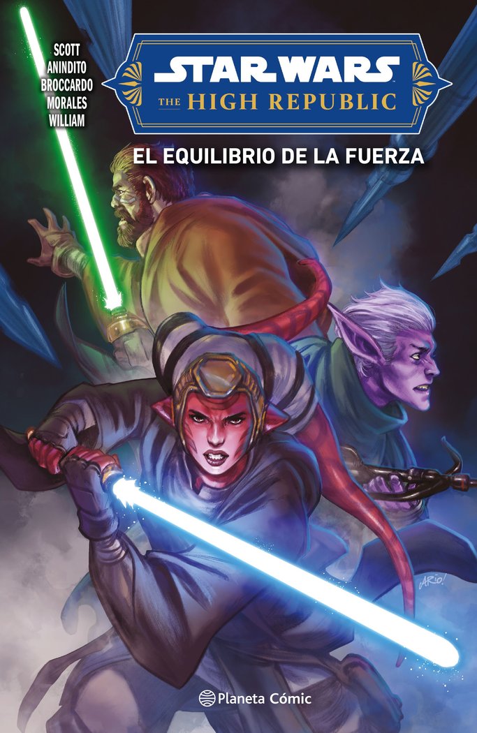 STAR WARS. THE HIGH REPUBLIC II. EL EQUILIBRIO DE LA FUERZA, de SCOTT, CAVAN | portada del libro