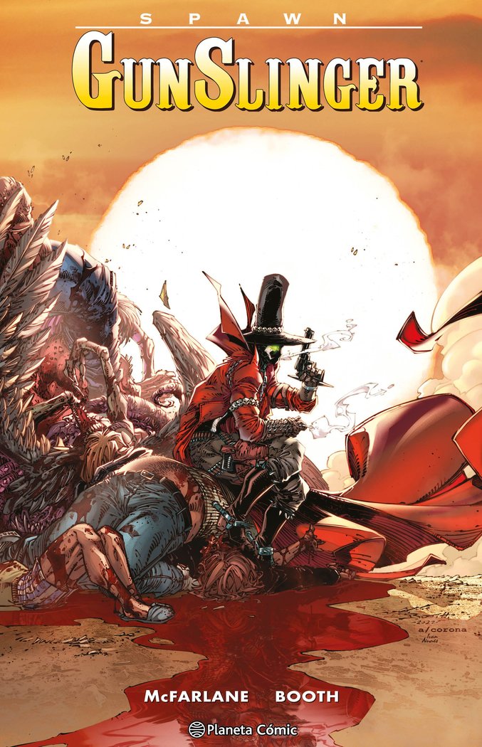 SPAWN GUNSLINGER Nº 03, de MCFARLANE, TODD | portada del libro