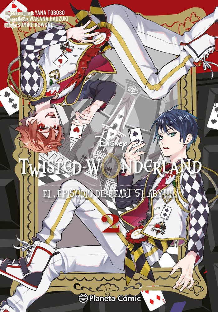 TWISTED WONDERLAND Nº 02/04, de TOBOSO, YANA | portada del libro