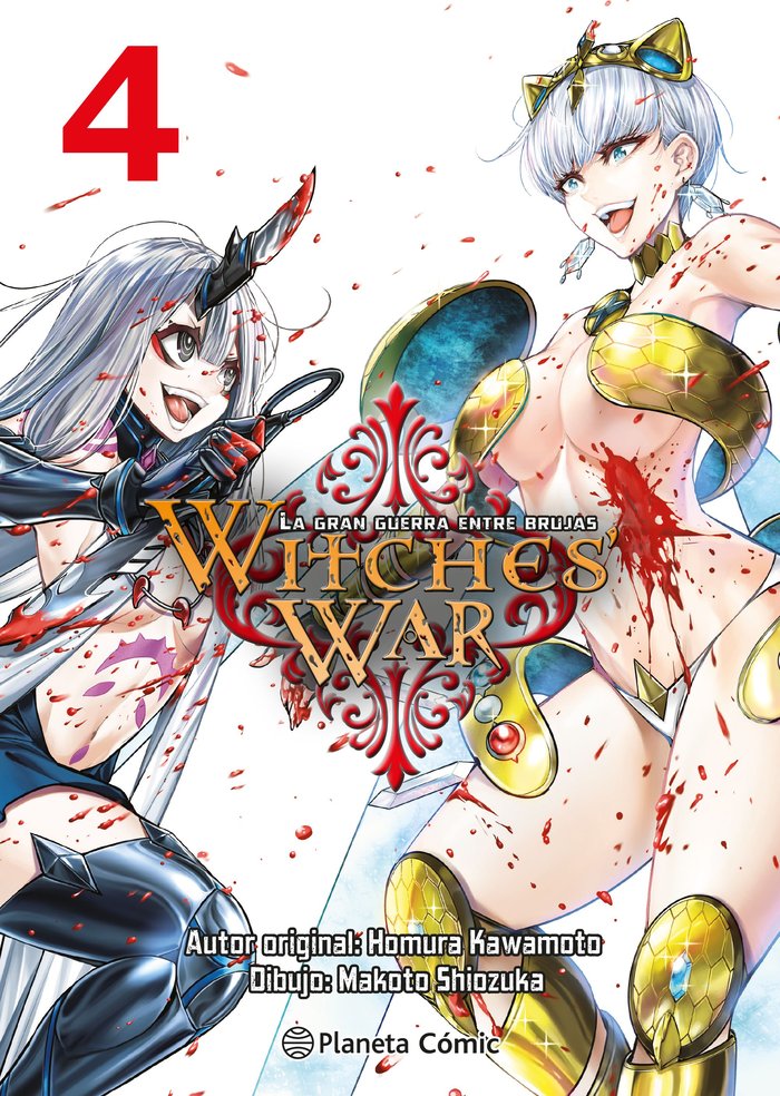 WITCHES WAR: LA GRAN GUERRA ENTRE BRUJAS Nº 04, de KAWAMOTO, HOMURA | portada del libro
