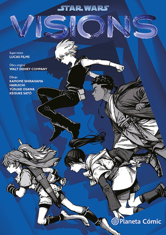 STAR WARS. VISIONS (MANGA), de AA. VV. | portada del libro