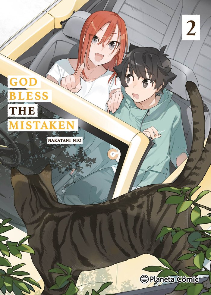 GOD BLESS THE MISTAKEN Nº 02, de NIO, NAKATANI | portada del libro