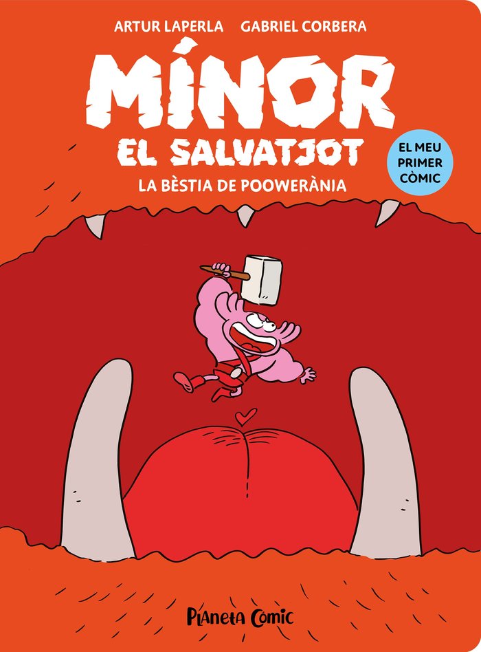 MINOR EL SALVATJOT Nº 04. LA BESTIA DE POOWERANIA, de LAPERLA, ARTUR | portada del libro