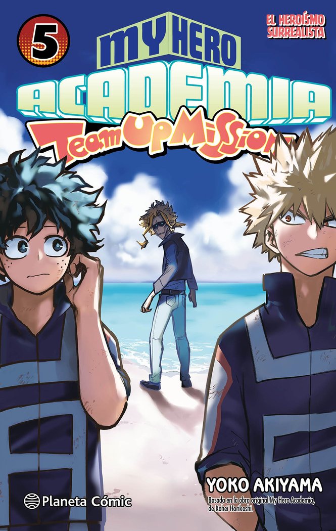 MY HERO ACADEMIA TEAM UP MISSION Nº 05, de HORIKOSHI, KOHEI | portada del libro