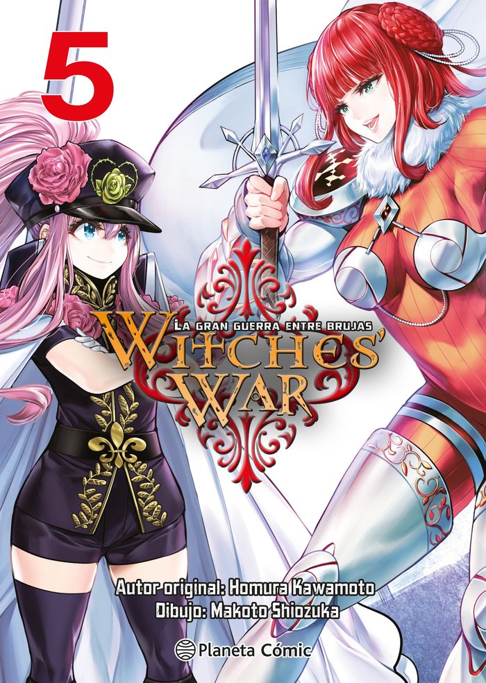WITCHES WAR LA GRAN GUERRA ENTRE BRUJAS 5, de KAWAMOTO, HOMURA | portada del libro