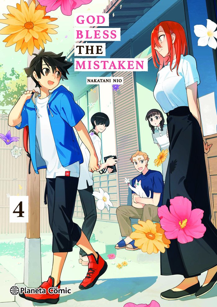 GOD BLESS THE MISTAKEN Nº 04, de NIO, NAKATANI | portada del libro