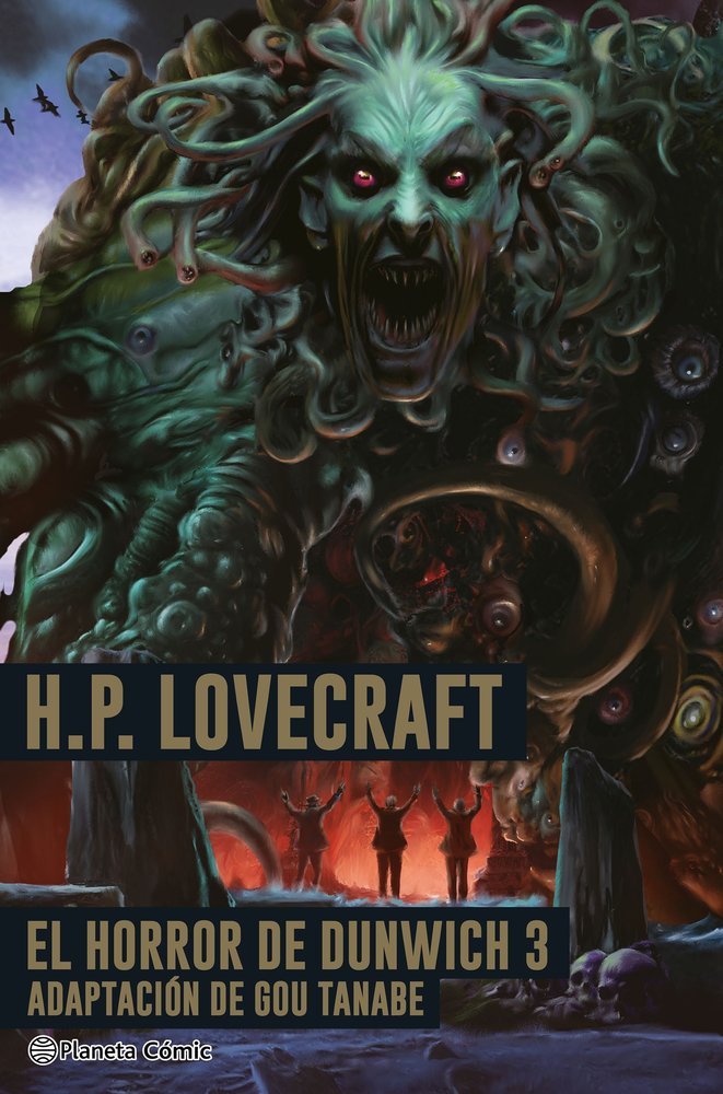 LOVECRAFT: THE DUNWICH HORROR Nº 03, de TANABE, GOU | portada del libro