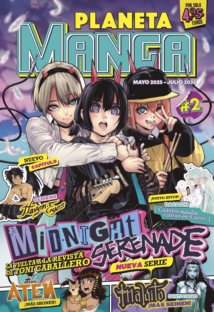 PLANETA MANGA Nº 02, de VARIOS AUTORES | portada del libro
