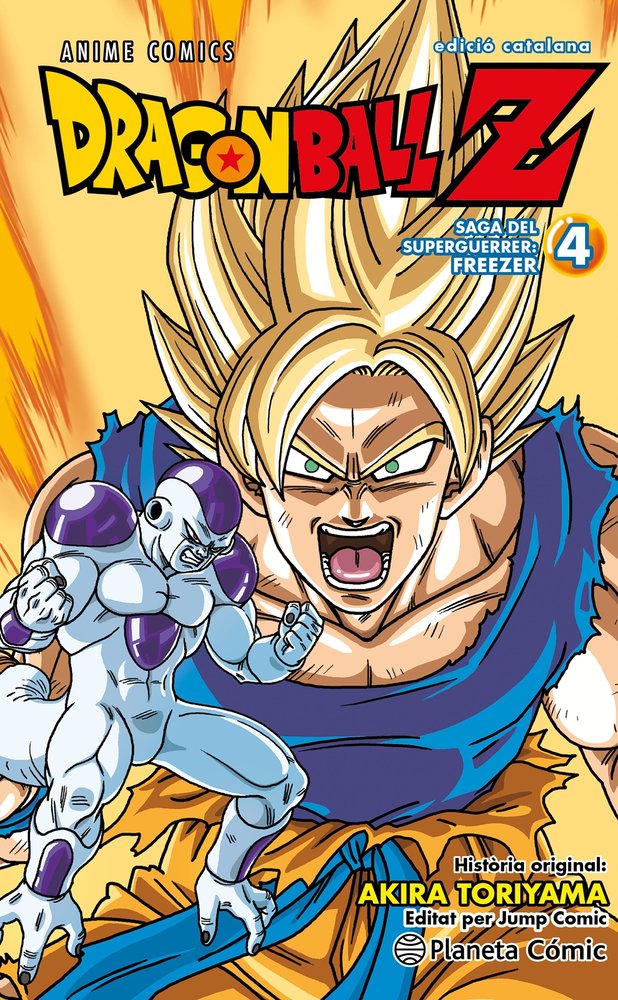 BOLA DE DRAC Z ANIME SERIES FREEZER 4, de AKIRA TORIYAMA | portada del libro