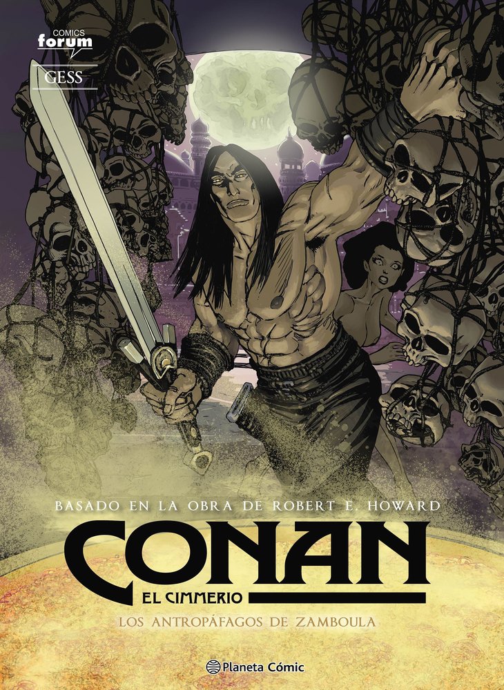CONAN EL CIMMERIO 9, de GESS | portada del libro