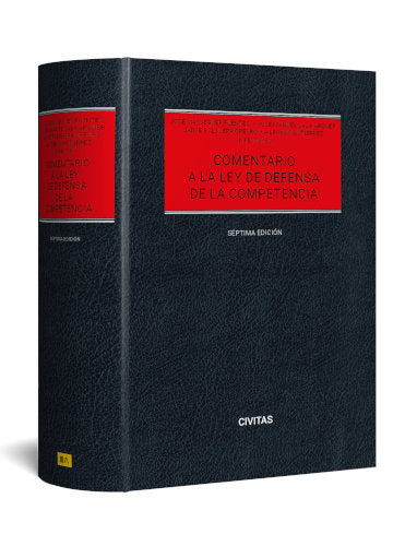 Comentario a la ley de defensa de la competencia, de JOSE MASSEGUER FUENTES | portada del libro