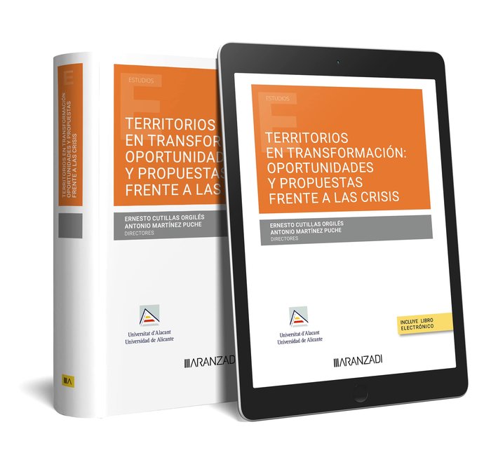 TERRITORIOS EN TRANSFORMACION OPORTUNIDADES Y PROPUESTAS FRE, de ANTONIO MARTINEZ PUCHE | portada del libro