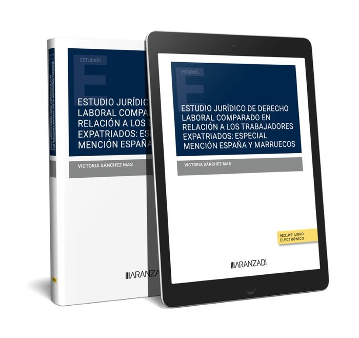 ESTUDIO JURIDICO DE DERECHO LABORAL COMPARADO EN RELACION A, de VICTORIA SANCHEZ MAS | portada del libro