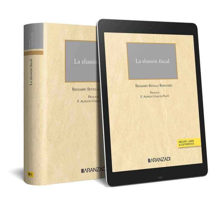 LA ELUSION FISCAL, de BENJAMIN SEVILLA BERNABEU | portada del libro