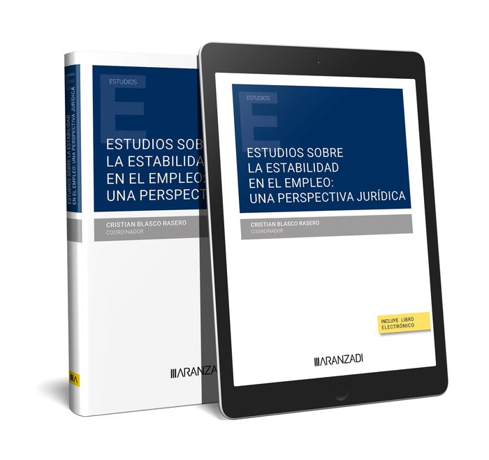 ESTUDIOS SOBRE LA ESTABILIDAD EN EL EMPLEO UNA PERSPECTIVA, de BLASCO RASERO, CRISTINA | portada del libro