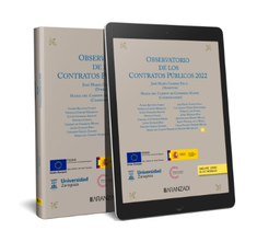 OBSERVATORIO DE LOS CONTRATOS PUBLICOS 2022, de JOSE MARIA GIMENO FELIU | portada del libro