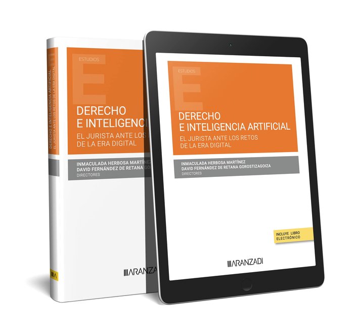 Derecho e Inteligencia Artificial (Papel e-book), de DAVID FERNANDEZ DE RETANA GOROSTIZAGOIZA | portada del libro