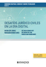 DESAFIOS JURIDICO CIVILES EN LA ERA DIGITAL | portada del libro