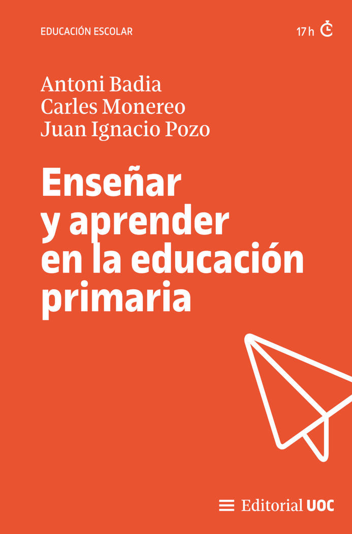 ENSEÑAR Y APRENDER EN LA EDUCIACION PRIMARIA | portada del libro