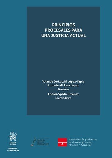 PRINCIPIOS PROCESALES PARA UNA JUSTICIA ACTUAL, de VV.AA. | portada del libro