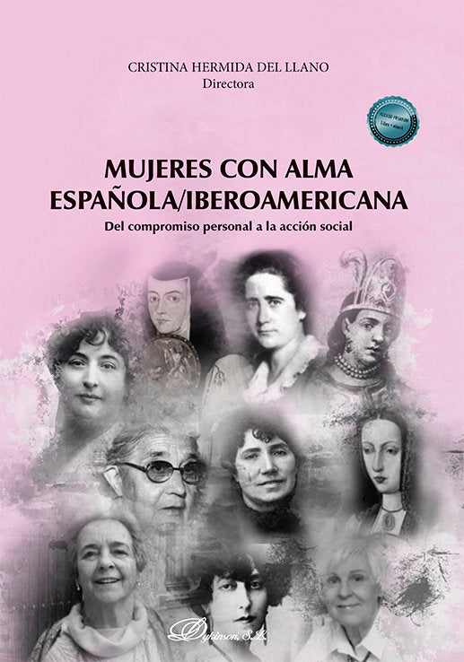 MUJERES CON ALMA ESPAÑOLA IBEROAMERICANA | portada del libro