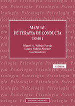 Manual de Terapia de Conducta. Tomo I | portada del libro