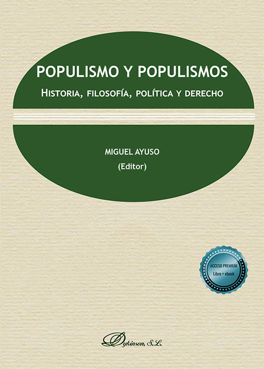 POPULISMO Y POPULISMOS | portada del libro
