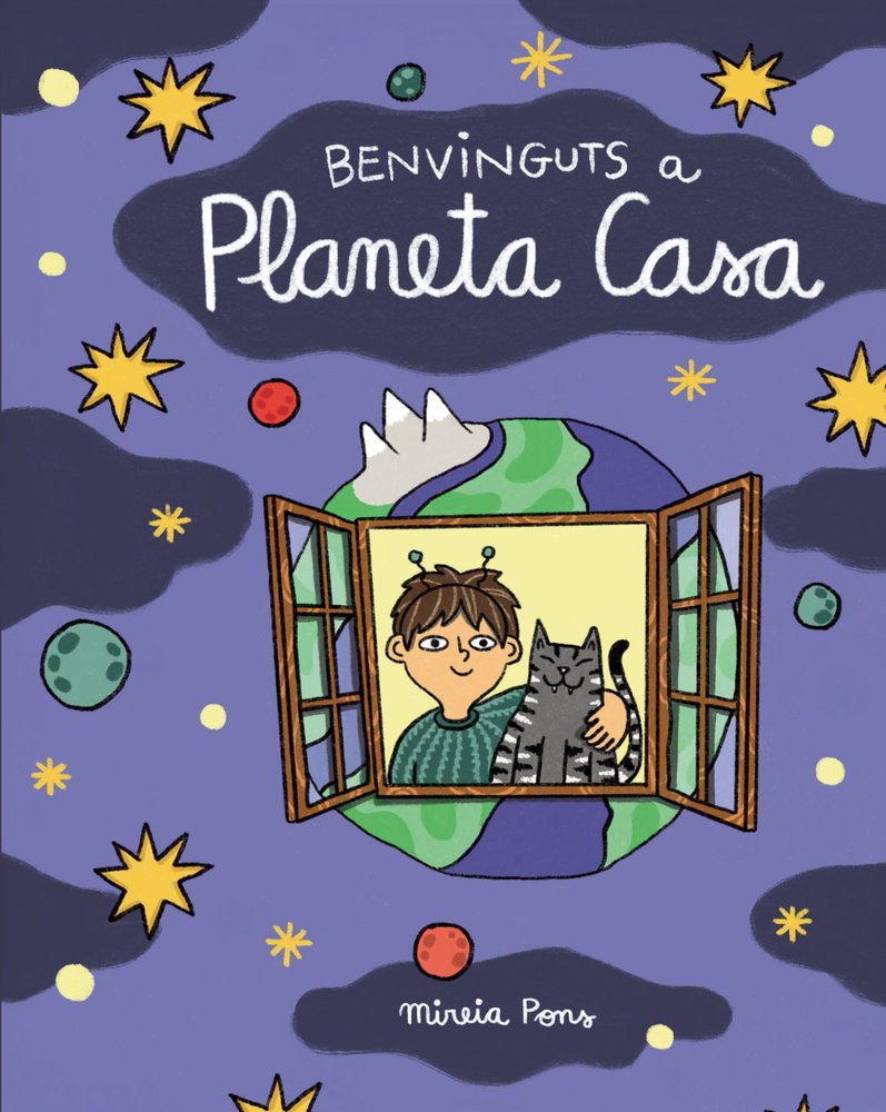 BENVINGUTS A PLANETA CASA, de PONS, MIREIA | portada del libro