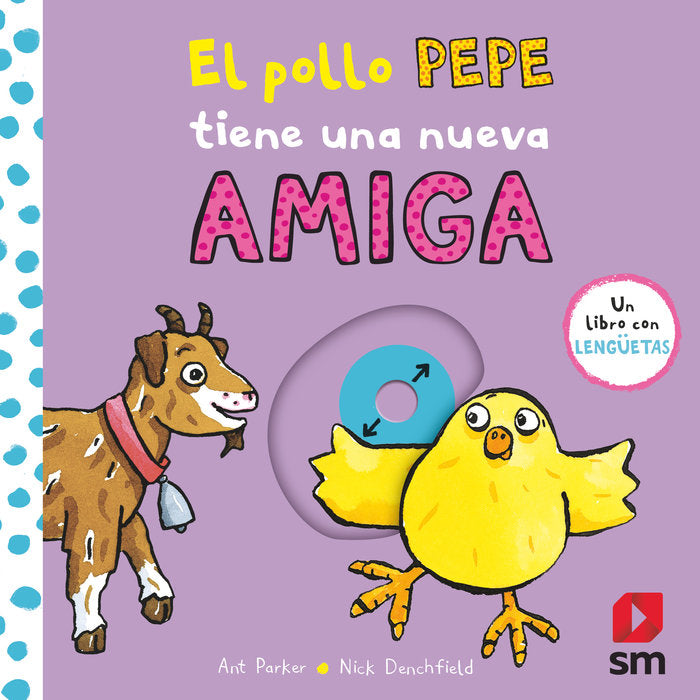 El pollo Pepe tiene una nueva amiga, de PARKER, ANT | portada del libro