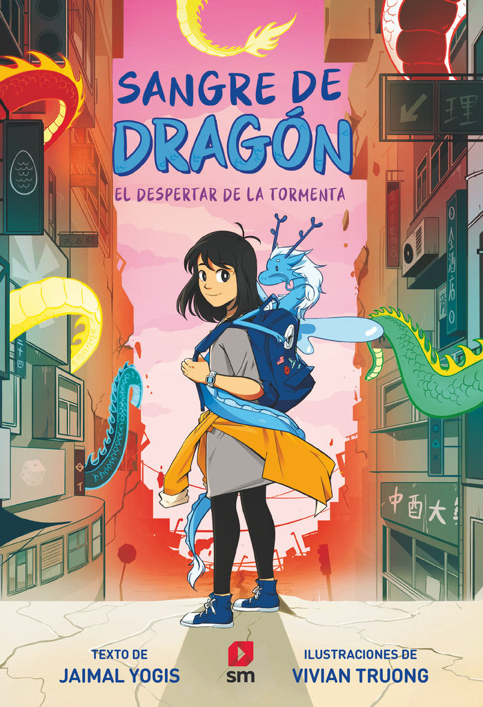 SANGRE DE DRAGON 1 DESPERTAR LA TORMENTA, de YOGIS, JAIMAL | portada del libro