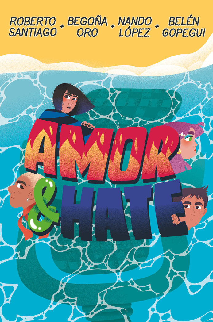 AMOR HATE, de 14.38 | portada del libro