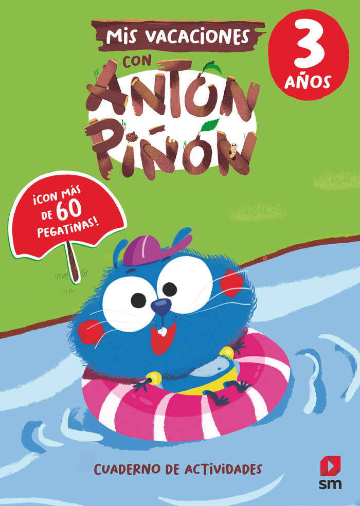 MIS VACACIONES CON ANTON PIÑON 3 AÑOS, de RUIZ GARCIA, MARIA JESUS | portada del libro