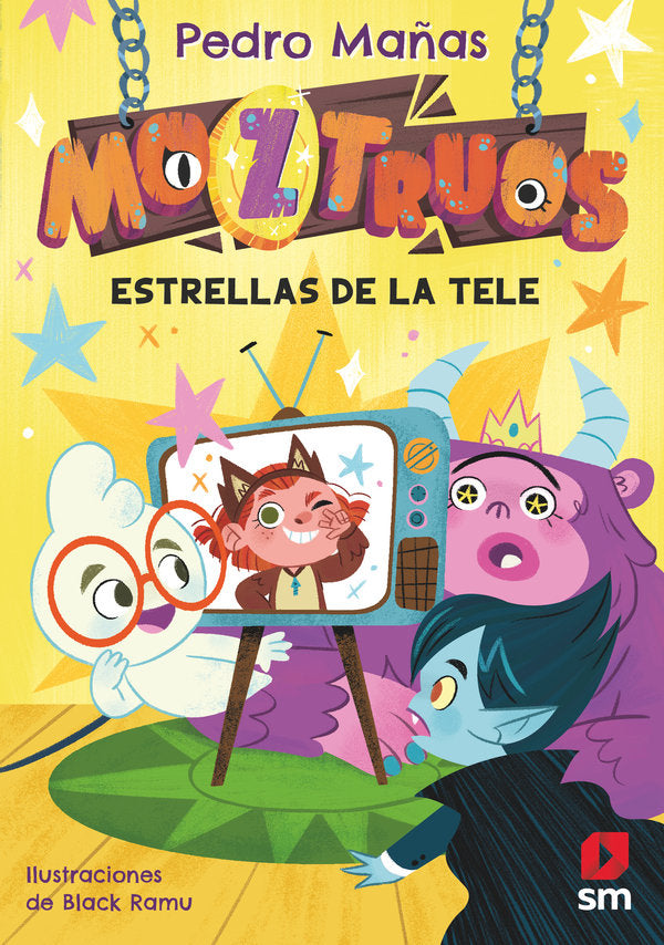 Moztruos 4: Estrellas de la tele, de MAÑAS ROMERO, PEDRO | portada del libro