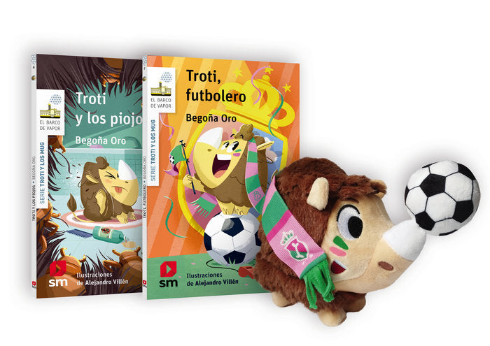Pack Troti, futbolero, de ORO PRADERA, BEGOÑA | portada del libro