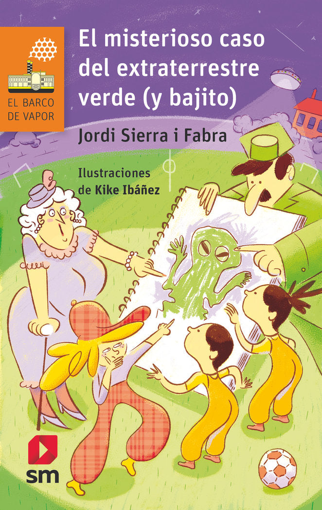 EL MISTERIOSO CASO EXTRATERRESTRE VERDE, de SIERRA I FABRA, JORDI | portada del libro