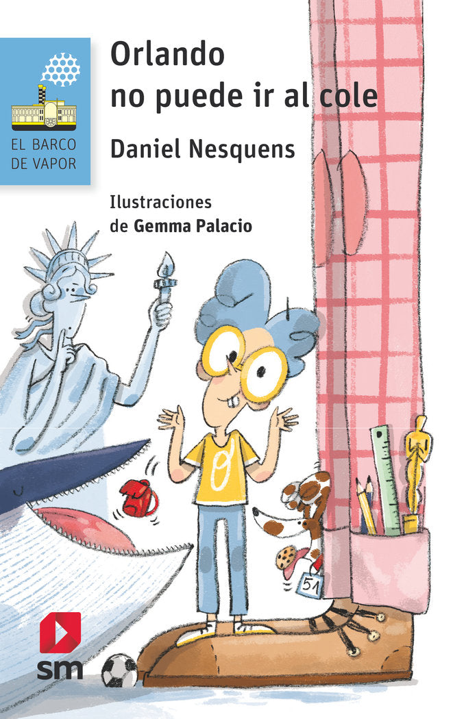 ORLANDO NO PUEDE IR AL COLE, de NESQUENS, DANIEL | portada del libro